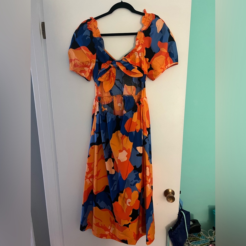 Tabitha Brown for Target size 10 summery dress.